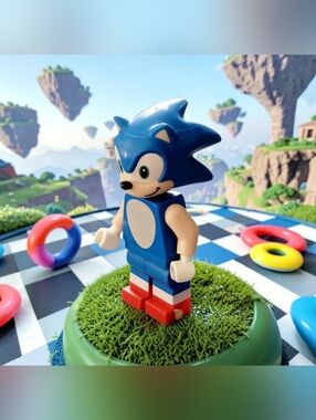 2022 Lego Sonic The Hedgehog Mini Figure Lego Ideas Set 21331: Green Hill Zone.